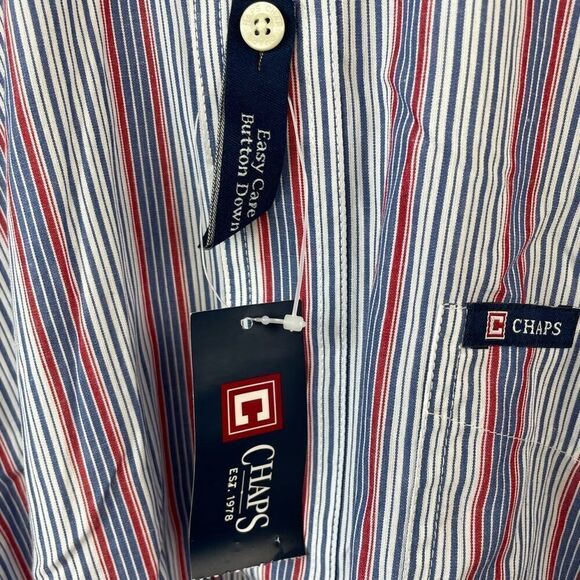 NWT Chaps Easy Care Button Down Shirt Size M - Picture 3 of 5